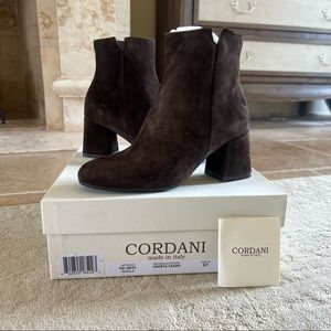 Cordani Nahla bootie Suede brown NWT size 37